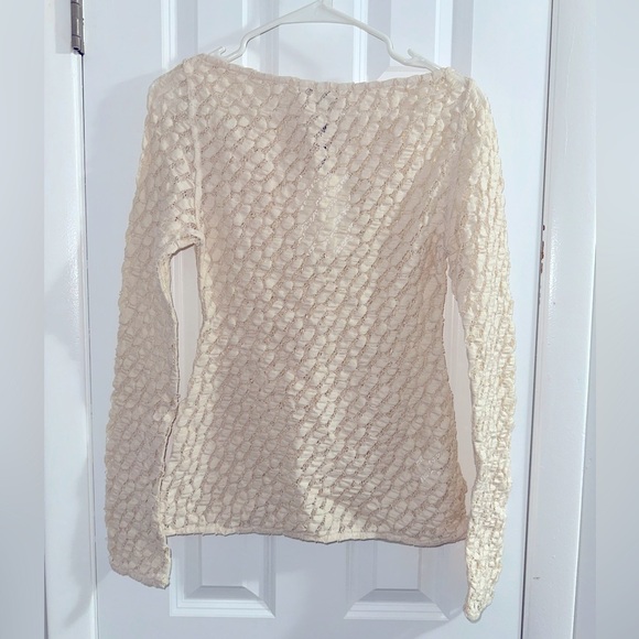 NWT - Róhe Lace Boatneck Long Sleeve Top - Size FR40 - Picture 6 of 7